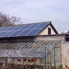 Reference, solární panely, realizace